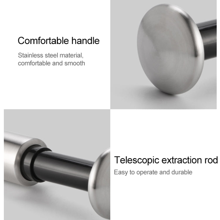 Original Xiaomi Youpin CircleJoy Stainless Steel Red Wine Preservation Stopper Set, Style: 4 Stoppers in One Pump