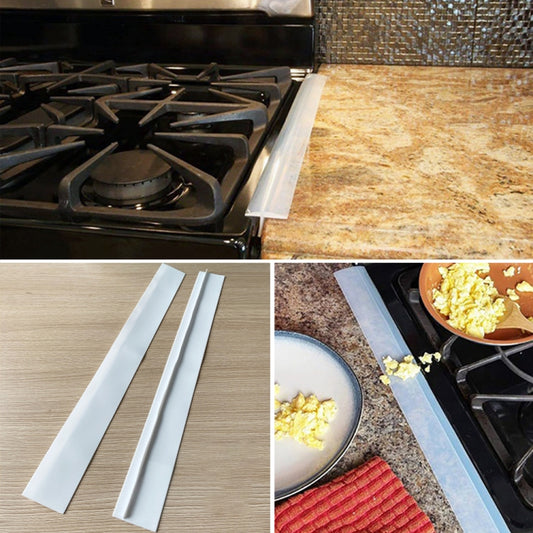21 inches Gas Stove Slit Strip Antifouling Dustproof Waterproof Kitchen Sealing Strip