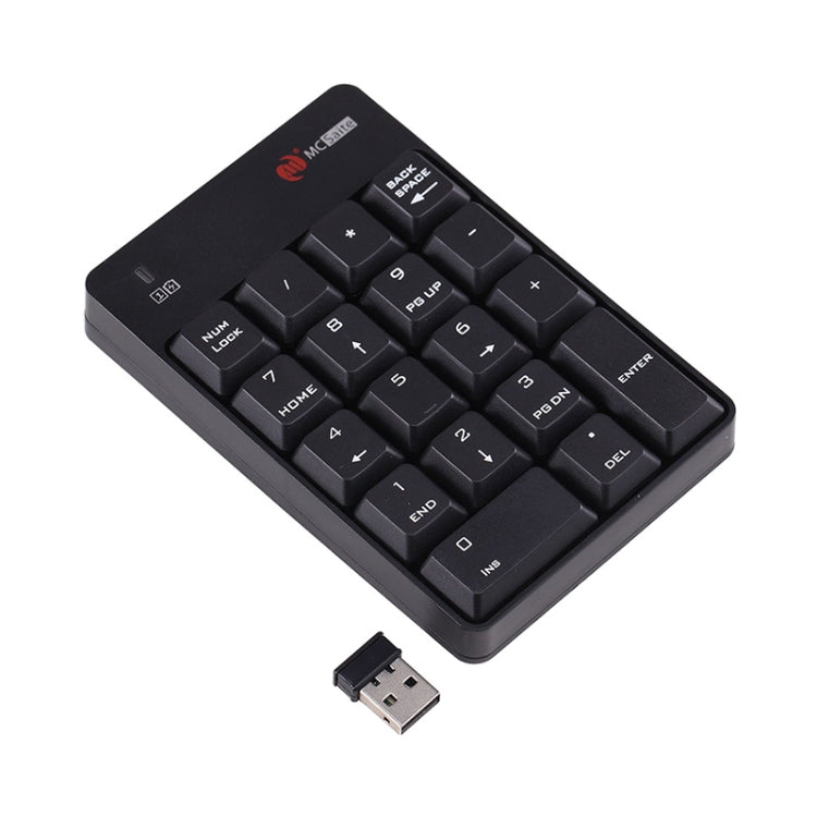 MC Saite SK-51AG 2 in 1 2.4G USB Numeric Wireless Keyboard  & Mini Calculator for Laptop Desktop PC