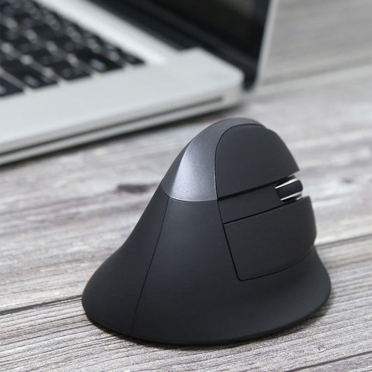 DELUX M618 Mini 2.4G Wireless 2400DPI USB Rechargeable Ergonomic Vertical Mouse