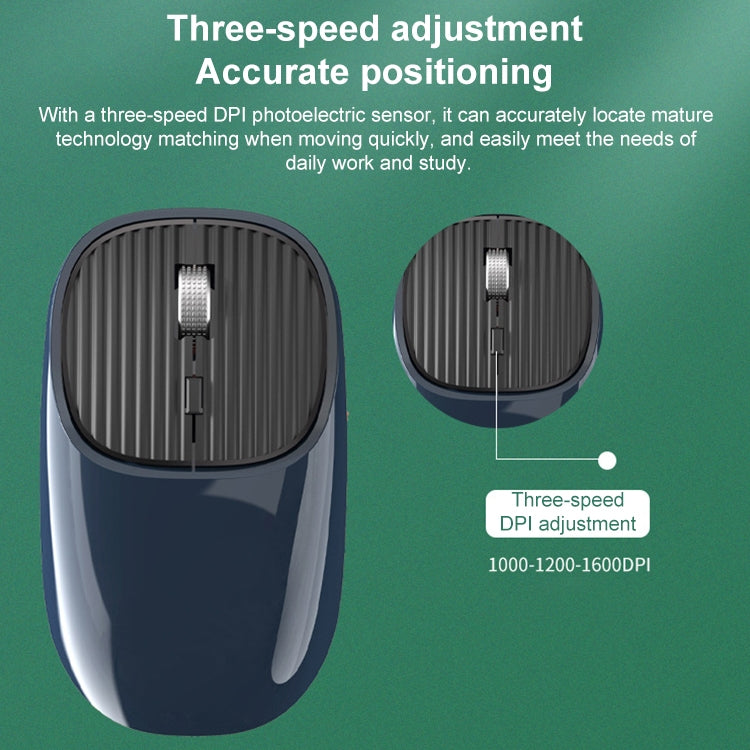MKESPN SXS-5600 Type-C Rechargeable 2.4G Wireless Mouse