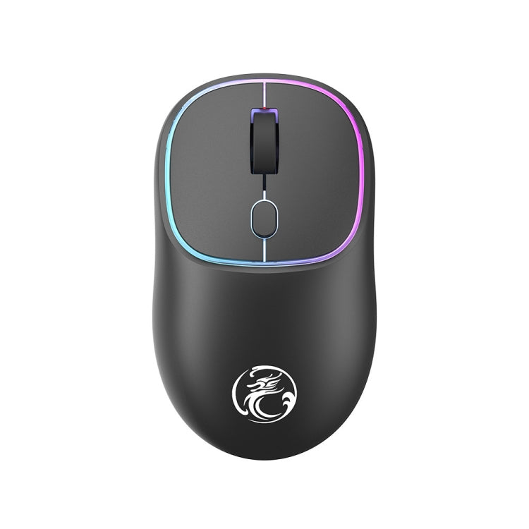 iMICE W-618 Rechargeable 4 Buttons 1600 DPI 2.4GHz Bluetooth Silent Wireless Mouse for Computer PC Laptop