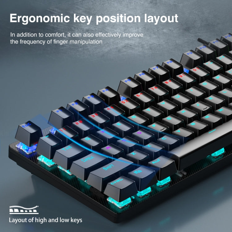 AULA S2022 USB Wired Mechanical Keyboard