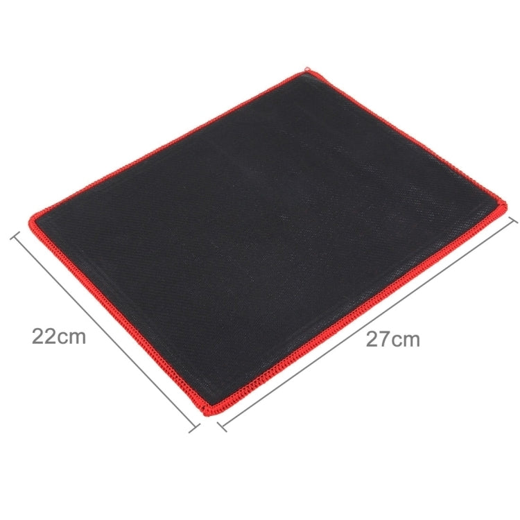 Extended Large Waterproof Slim Anti-Slip Soft Rubber Smooth Cloth Surface Game Keyboard Mouse Pad Mat, Size: 270 x 220 x 3 mm