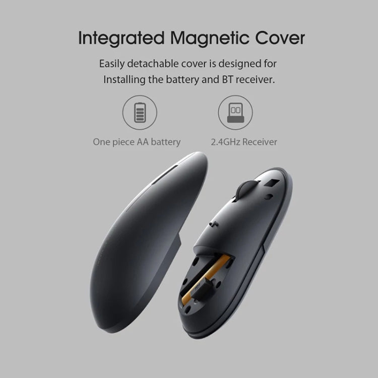 Original Xiaomi 2.4GHz 125HZ 1000DPI Rechargeable Ultra-thin Computer Mouse 2