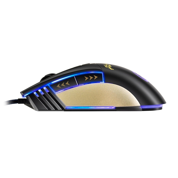 Apedra iMICE A5 High Precision Gaming Mouse LED four color controlled breathing light USB 7 Buttons 3200 DPI Wired Optical Gaming Mouse for Computer PC Laptop