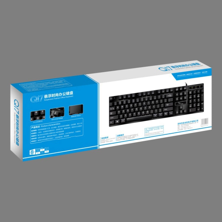 ZGB Q17 104 Keys USB Wired Suspension Gaming Office Keyboard for Laptop, PC