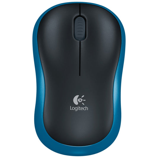 Logitech M185 2.4GHz 3-keys 1000DPI Wireless Optical Mouse, Wireless Range: 10m