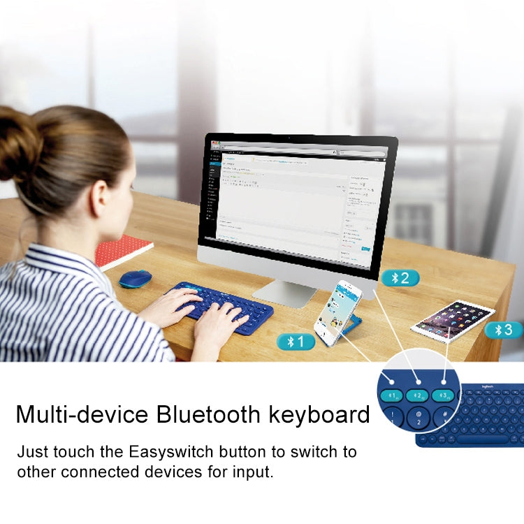 Logitech K380 Portable Multi-Device Wireless Bluetooth Keyboard