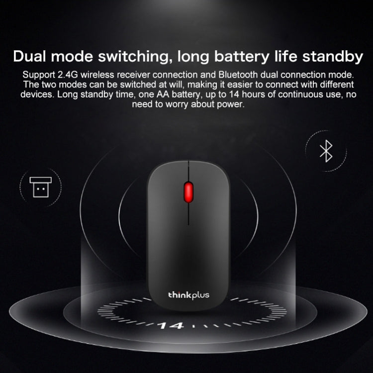 Lenovo thinkplus Portable Business Style Wireless Bluetooth Mouse