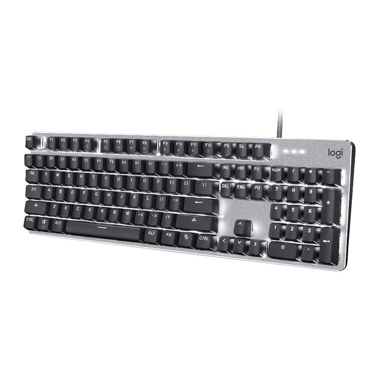 Logitech K845 CHERRY Blue Axis Backlit Mechanical Wired Keyboard, Cable Length: 1.8m