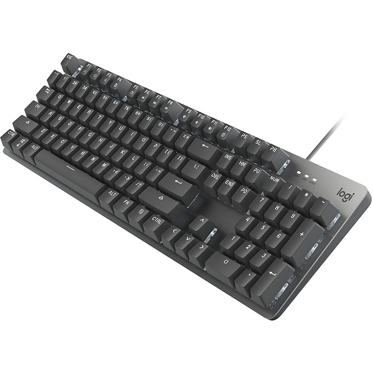 Logitech K845 CHERRY Blue Axis Backlit Mechanical Wired Keyboard, Cable Length: 1.8m