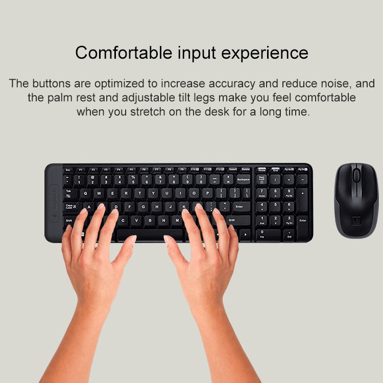 Logitech MK220 Wireless Keyboard and Mouse Set