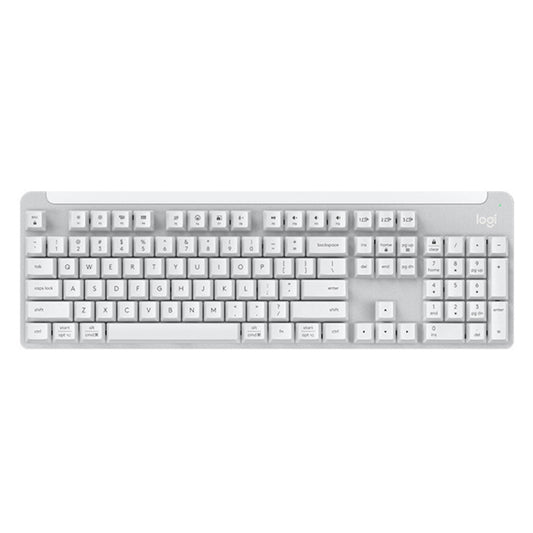 Logitech K865 104 Keys Wireless Bluetooth Mechanical Keyboard, Red Shaft, K865
