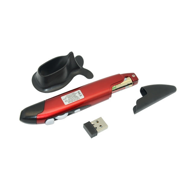 PR-03 2.4G USB Receiver Adjustable 1600 DPI Wireless Optical Pen Mouse for Computer PC Laptop Drawing Teaching