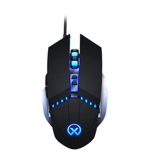 GM20 3200DPI 4-modes Adjustable 7-keys RGB Light Wired Gaming Mouse