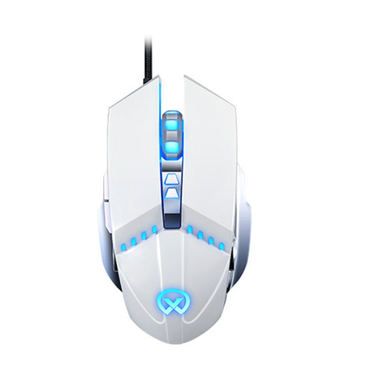 GM20 3200DPI 4-modes Adjustable 7-keys RGB Light Wired Gaming Mouse