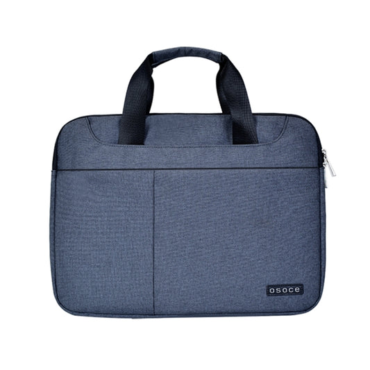OSOCE S63 Breathable Wear-resistant Shoulder Handheld Zipper Laptop Bag For 15 inch and Below Macbook, Samsung, Lenovo, Sony, DELL Alienware, CHUWI, ASUS, HP