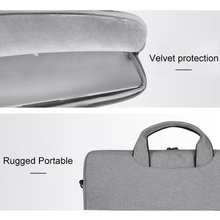 ST01S Waterproof Oxford Cloth Hidden Portable Strap One-shoulder Handbag for 14.1 inch Laptops, ST01S 14.1 inch Black, ST01S 14.1 inch Pink, ST01S 14.1 inch Light Grey, ST01S 14.1 inch Dark Gray, ST01S 14.1 inch Navy Blue