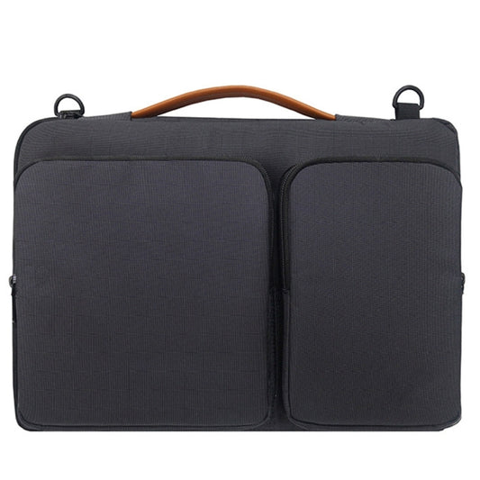 Nylon Waterproof Laptop Handbag Bag for 13-14 inch Laptops with Trunk Trolley Strap