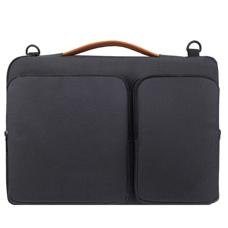 Nylon Waterproof Laptop Handbag Bag for 13-14 inch Laptops with Trunk Trolley Strap