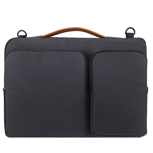 Nylon Waterproof Laptop Handbag Bag for 15-15.6 inch Laptops with Trunk Trolley Strap
