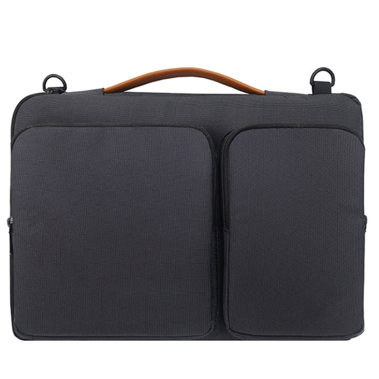 Nylon Waterproof Laptop Handbag Bag for 15-15.6 inch Laptops with Trunk Trolley Strap