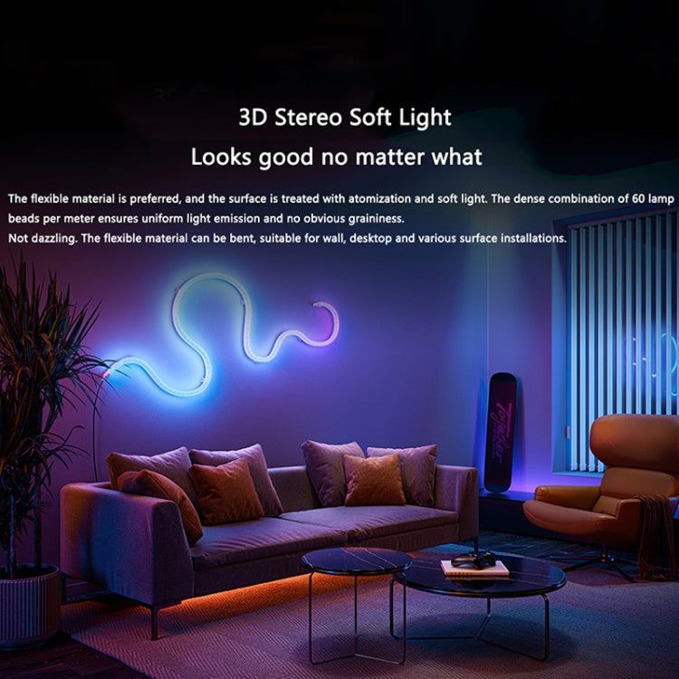Xiaomi Mijia 2m Synchronized RGB Ambient Light Strip, US Plug