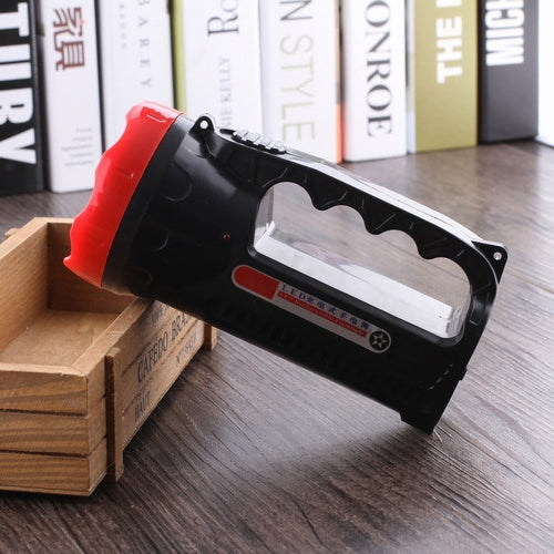 5W 9 LEDs Rechargeable Strong LED Flashlight 2-Modes Outdoors Searchlight