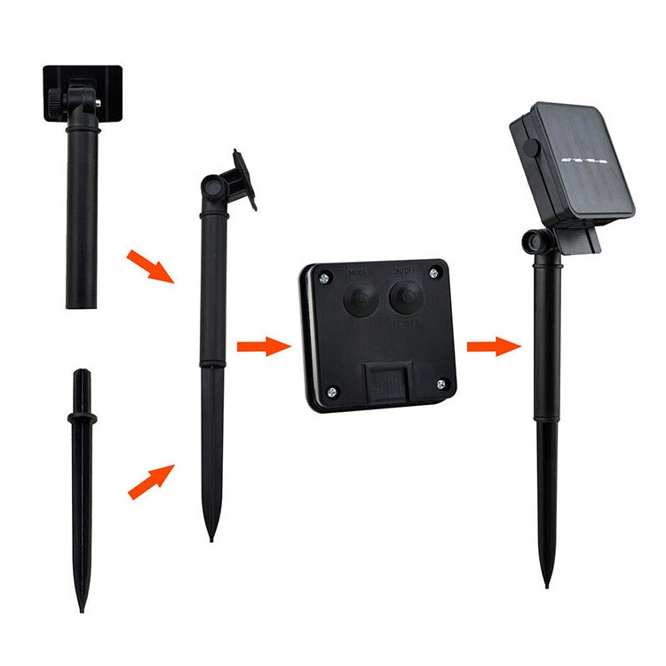 200 LEDs Outdoor Waterproof Christmas Festival Decoration Solar Lamp String, Length: 22m