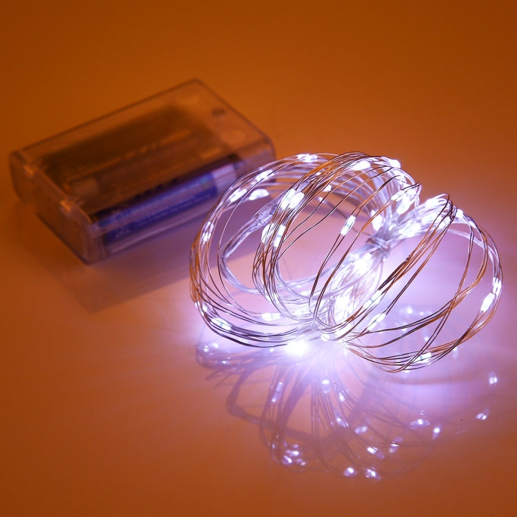 50 LEDs SMD 0603 3 x AA Batteries Box Fairy Lamp Decorative Light, DC 5V