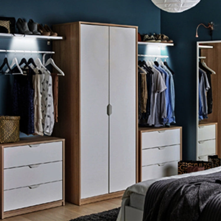 2W 24 LEDs Warm White Wide Screen Intelligent Human Body Sensor Light LED Corridor Cabinet Light, USB Charging Version