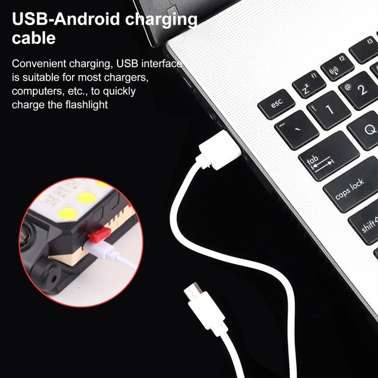 W598A 4 Modes LED Work Light Emergency Light