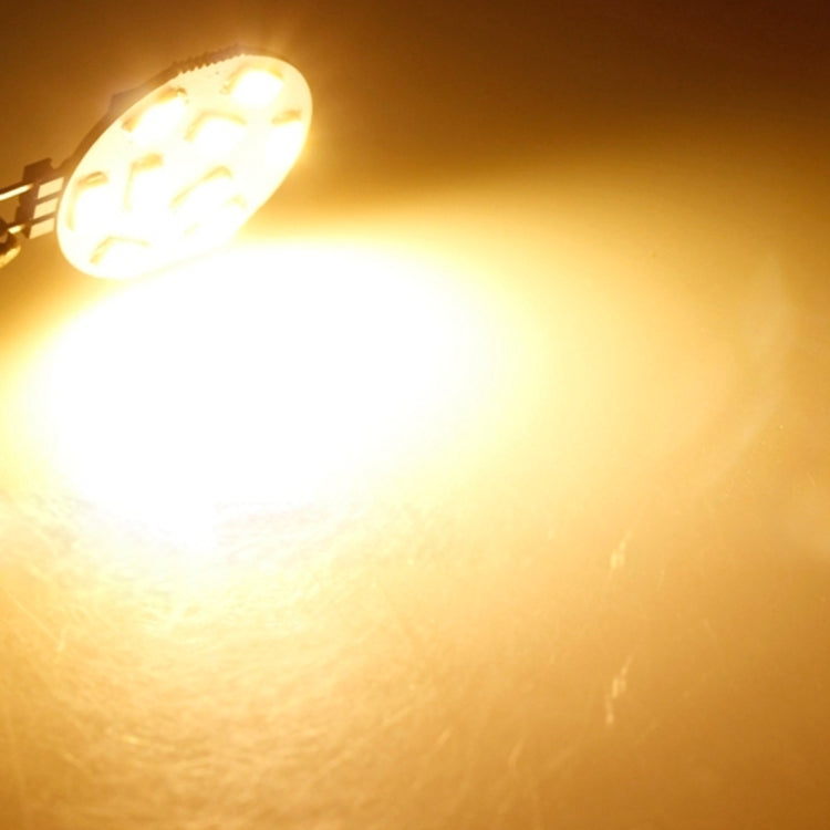 G4 4W 200LM 9 LED SMD 5730 Round Decorative Light for Indoor / Outdoor Decoration, DC 12V, Back Pins