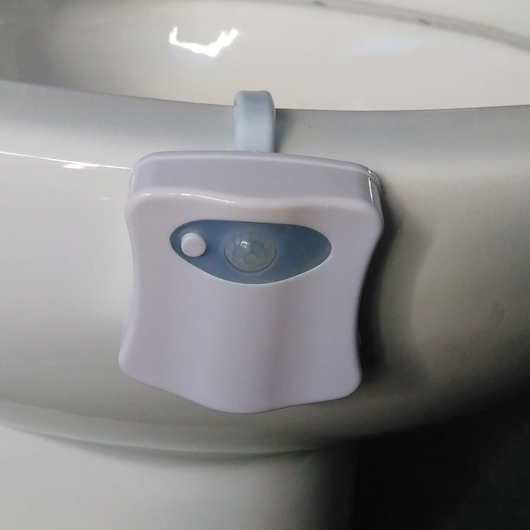 8 Colors Indoor Lighting Night Lights Motion Sensor LED Toilet Seat Cover Lightbowl Light Lamp