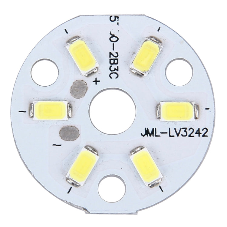 6 LEDs 270 LM 3000-6500K, Diameter: 32mm