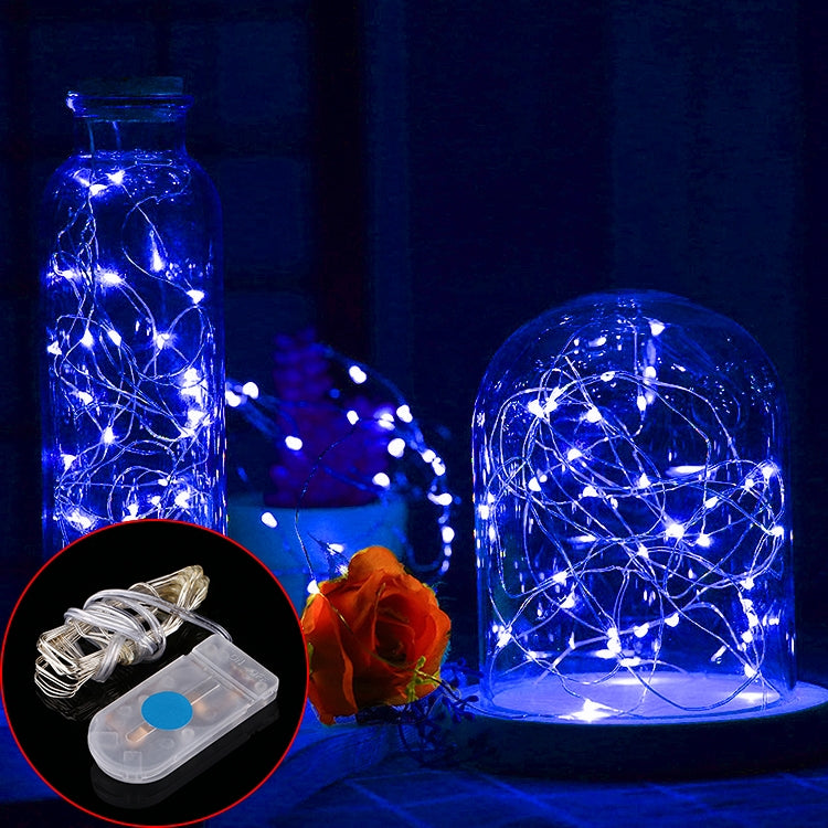 20 LEDs SMD 0603 IP65 Waterproof CR2032 Button Batteries, 2m Red Light, 2m Blue Light, 2m Green Light