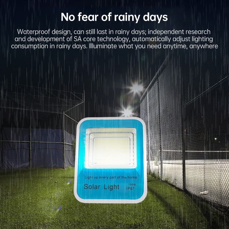 300W 734 LEDs Home Sensor Garden Light Outdoor Waterproof Solar Flood Light with Remote Control