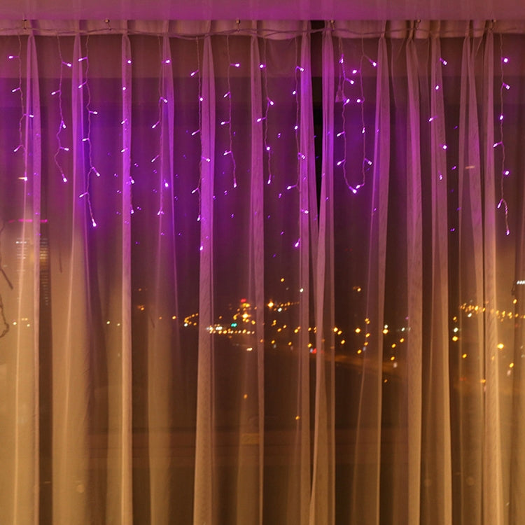 96 LEDs Little Ice Bars String Light with End Joint & Multi-function Controller, EU Plug, AC 220V, 3.5m Blue Light EU Plug, 3.5m Colorful Light EU Plug, 3.5m Pink Light EU Plug, 3.5m Purple Light EU Plug, 3.5m Red Light EU Plug, 3.5m White Light EU Plu...