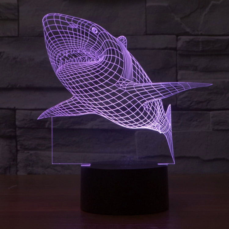 7 Color Discoloration Creative Visual Stereo Lamp Desk Lamp Night Light