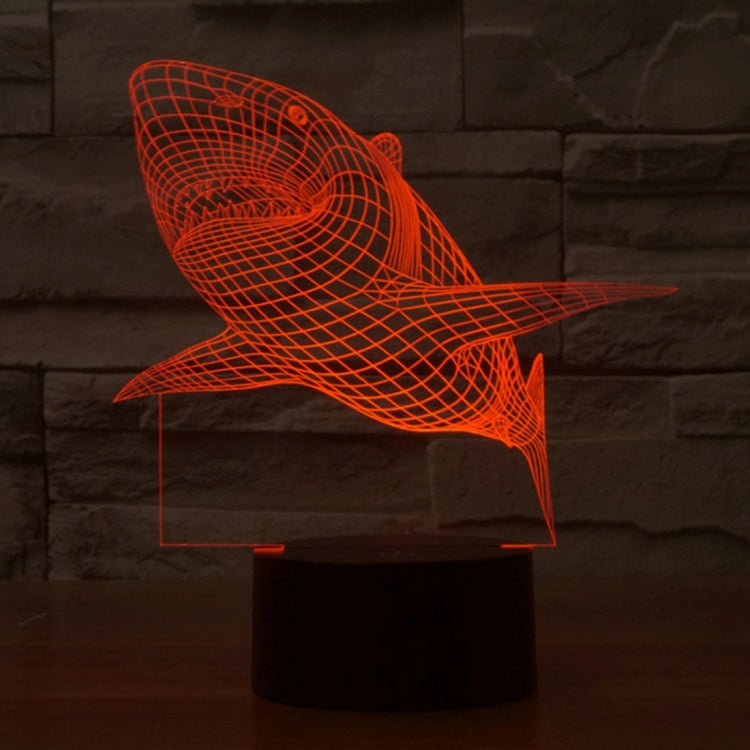 7 Color Discoloration Creative Visual Stereo Lamp Desk Lamp Night Light