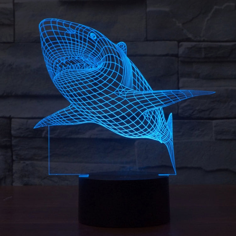 7 Color Discoloration Creative Visual Stereo Lamp Desk Lamp Night Light