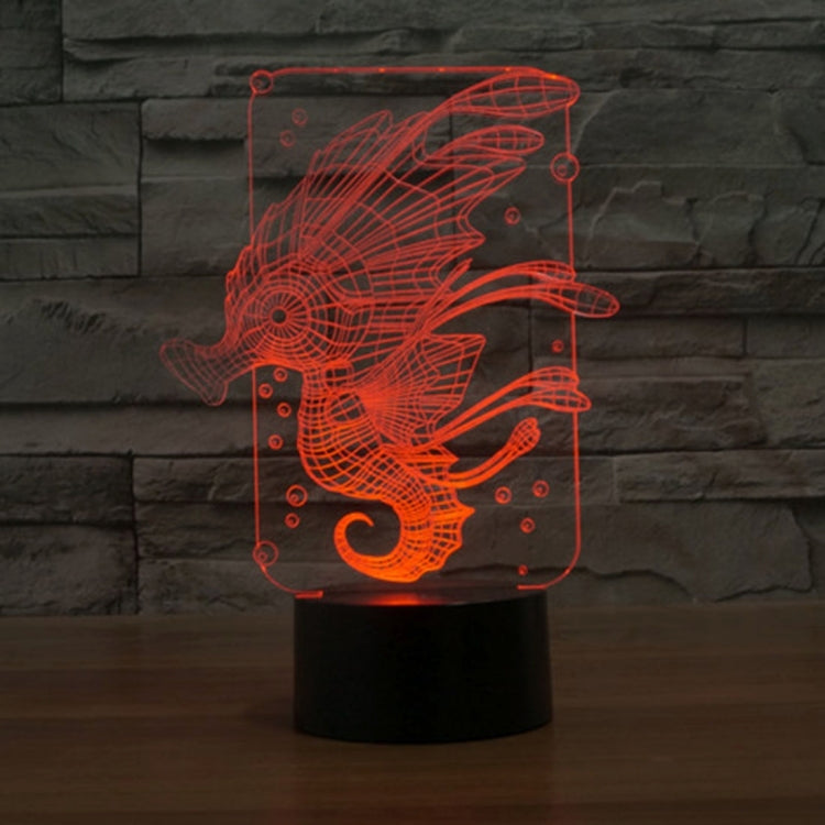 7 Colour Discoloration Creative Visual Stereo Lamp Desk Lamp Night Light