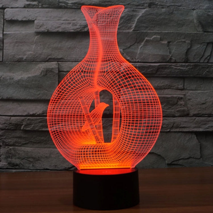 7 Color Discoloration Creative Visual Stereo Lamp Desk Lamp Night Light