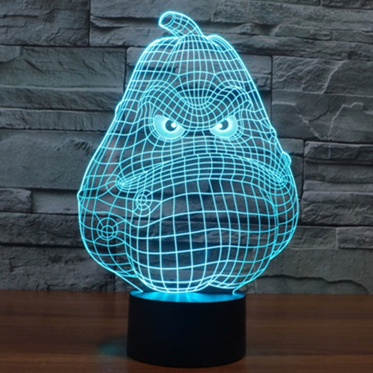 7 Color Discoloration Creative Visual Stereo Lamp Desk Lamp Night Light