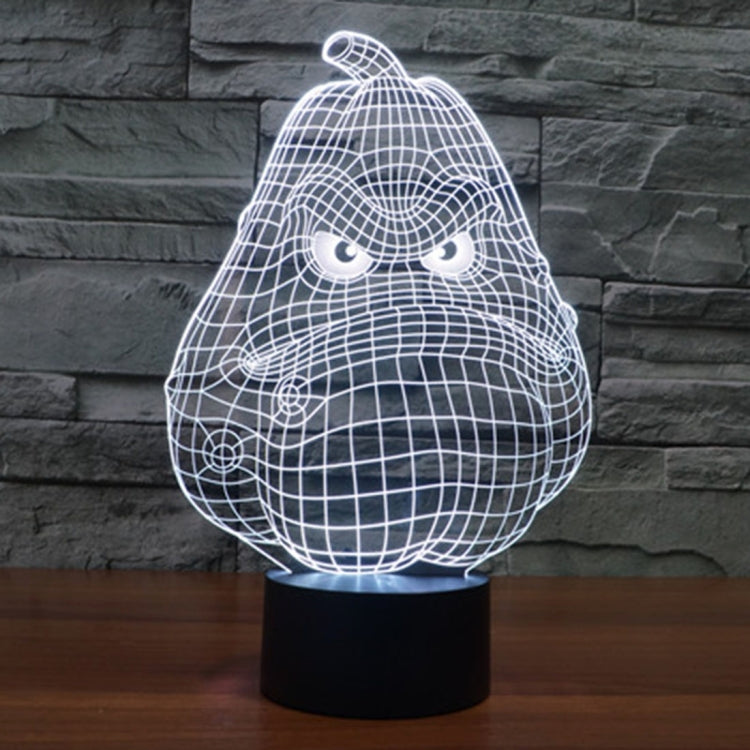 7 Color Discoloration Creative Visual Stereo Lamp Desk Lamp Night Light