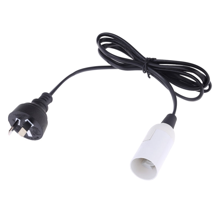 E14 Wire Cap Lamp Holder Chandelier Power Socket with 1.2m Extension Cable, Small UK Plug