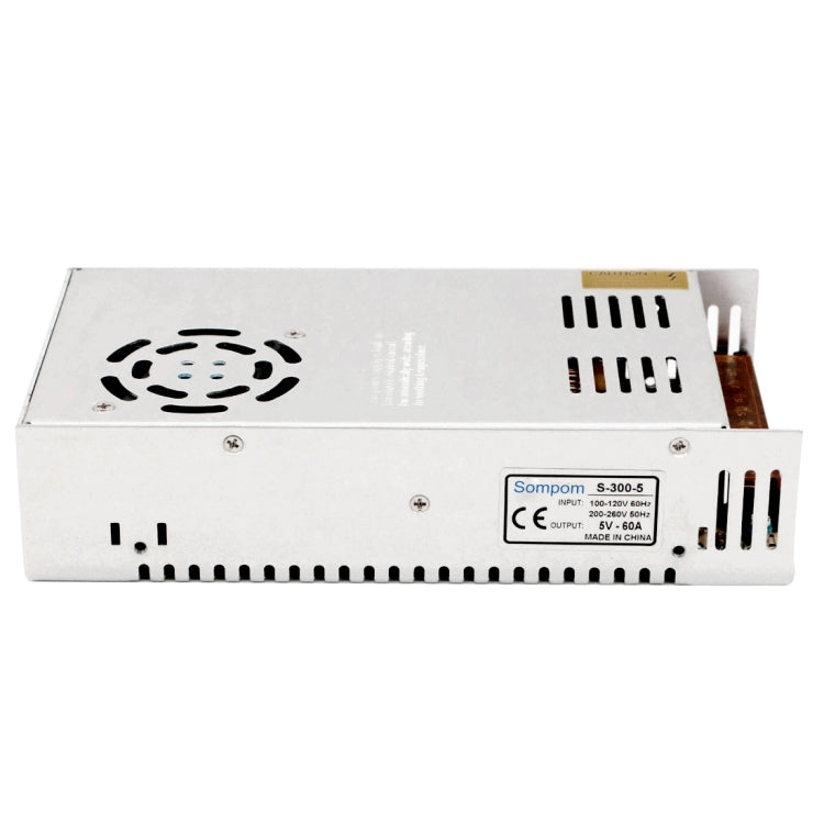 SOMPOM S-300-5 300W 5V 60A Switching Driver LED Light Strip Display Screen Lighting Monitor Power Supply