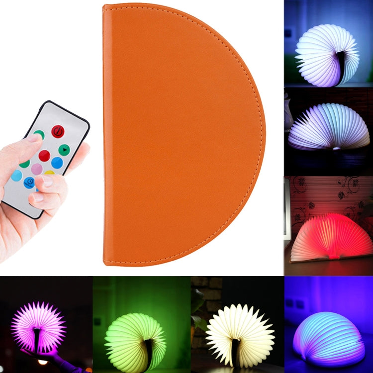 Creative Portable USB Charging Semicircle Night Light with Remote Control