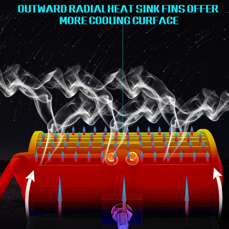 7 inch 18W 1800LM 3 Row LED Strip Light Working Refit Off-road Vehicle Lamp Roof Strip Light